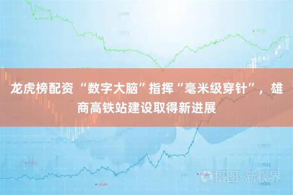 龙虎榜配资 “数字大脑”指挥“毫米级穿针”，雄商高铁站建设取得新进展