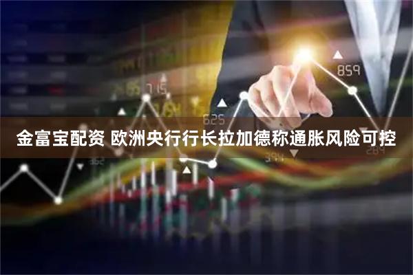金富宝配资 欧洲央行行长拉加德称通胀风险可控